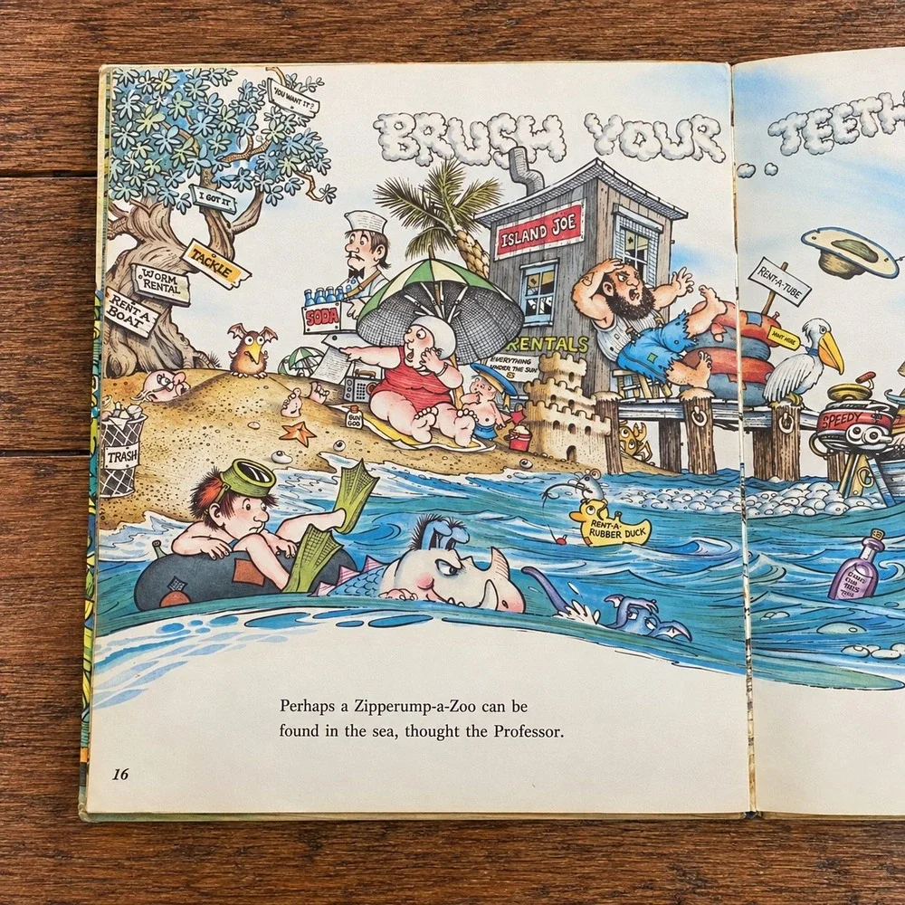 Professor Wormbog in Search for the Zipperump-a-Zoo Mercer Mayer 1976 Hardcover